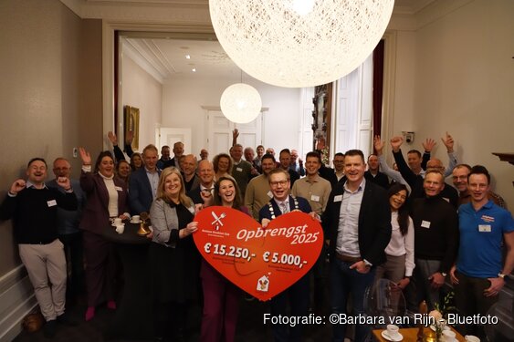 Ontbijten in de trouwzaal