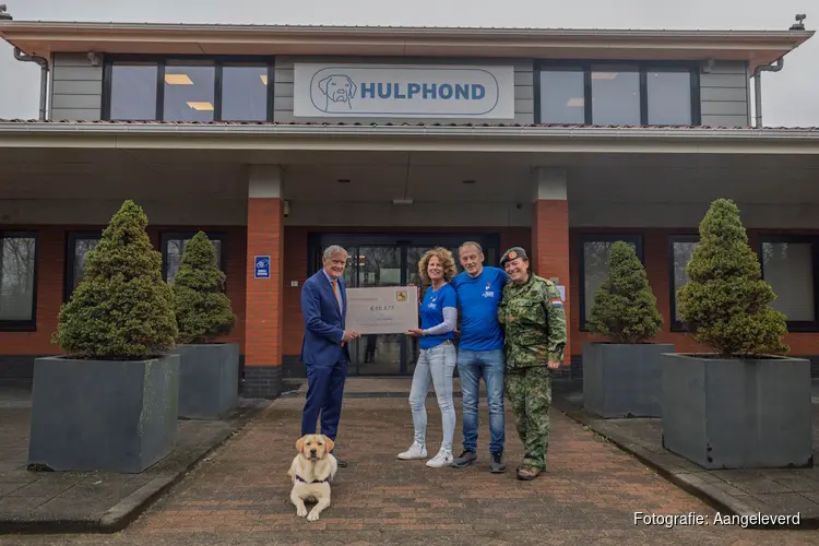 Estafettelopers sponsoren Hulphond Nederland