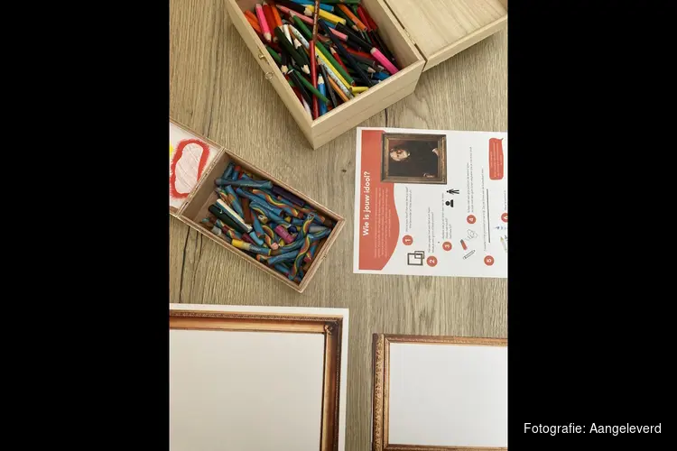 ‘Maak een portret van jouw idool’, kinderactiviteit in de meivakantie in Museum Heerenveen