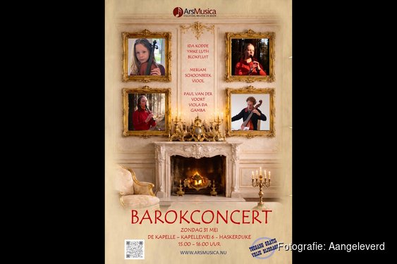 Barokconcert in 'de Kapelle' Haskerdijken