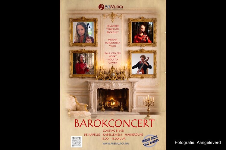 Barokconcert in 'de Kapelle' Haskerdijken