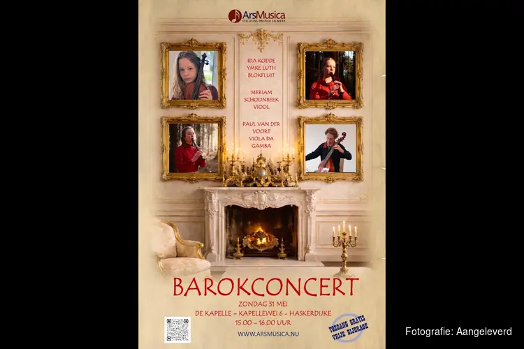 Barokconcert in 'de Kapelle' Haskerdijken