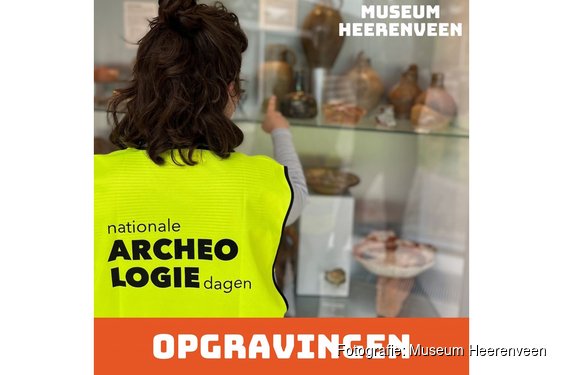 Museum Heerenveen en de Nationale archeologiedagen; (Schat)graven en onderzoeken