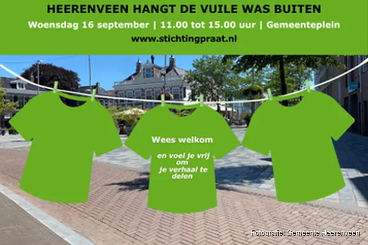 Heerenveen hangt vuile was buiten