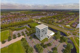 Presentatie schets voor Van der Valkhotel in Heerenveen