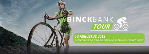 Internationale toppers aan de start van de BinckBank Tour in Heerenveen