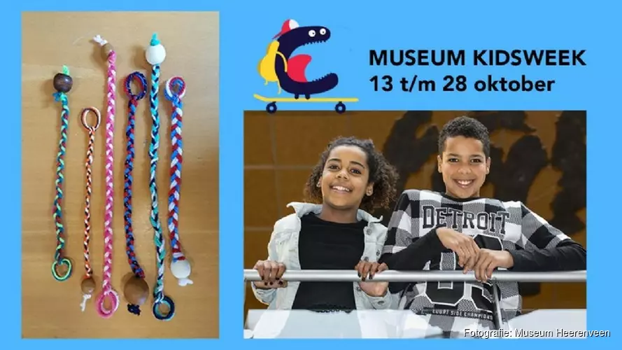 Museumkidsweek in de herfstvakantie bij Museum Heerenveen
