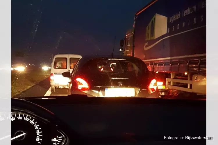 Chaotische avond rondom Heerenveense wegen