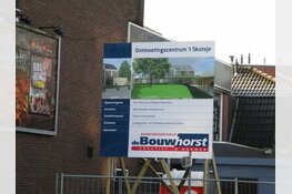 Verbouwings werkzaamheden ontmoetings centrum het Skûtsje vordert!