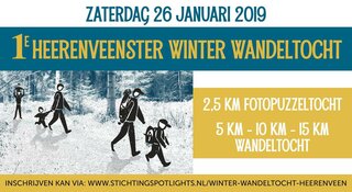 1e Heerenveenster Winter Wandeltocht