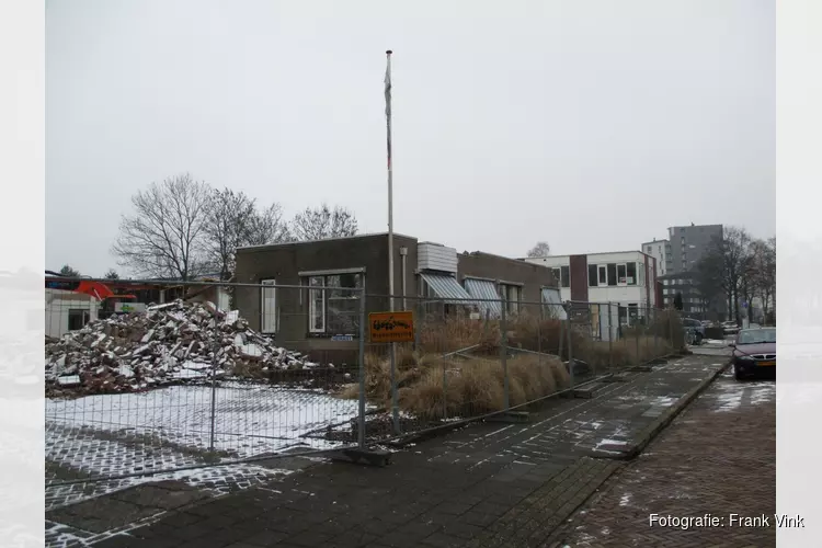 Sloop kantoorgebouw Thorbeckestraat volop bezig