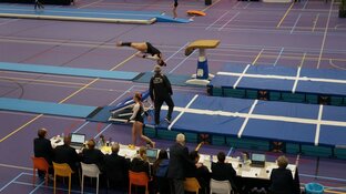 NK Micro Teamgym Sportstad Heerenveen druk bezocht
