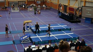 NK Micro Teamgym Sportstad Heerenveen druk bezocht