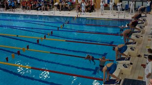 Zuyderzee Masters Circuit zwemmen Sportstad Heerenveen druk bezocht