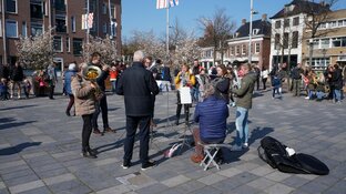 Palmpasen optocht Heerenveen succesvol verlopen