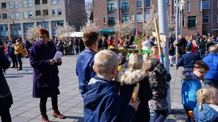 Palmpasen optocht Heerenveen succesvol verlopen