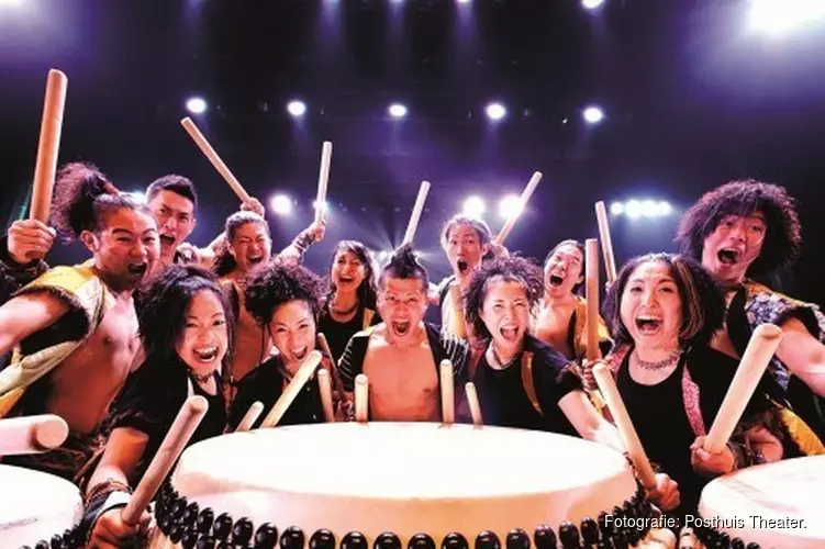 Nieuwe show van Japanse meesterdrummers