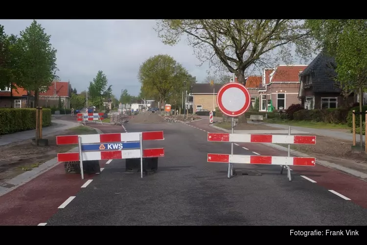 Kruispunt bij de Knipe gestremd door wegwerkwerkzaamheden!