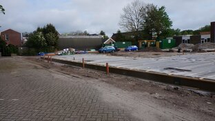 Bouw appartementen gebouw Thorbeckerstraat bezig!