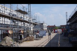 Bouw woningen binnenterrein aan het Breedpad nog volop bezig