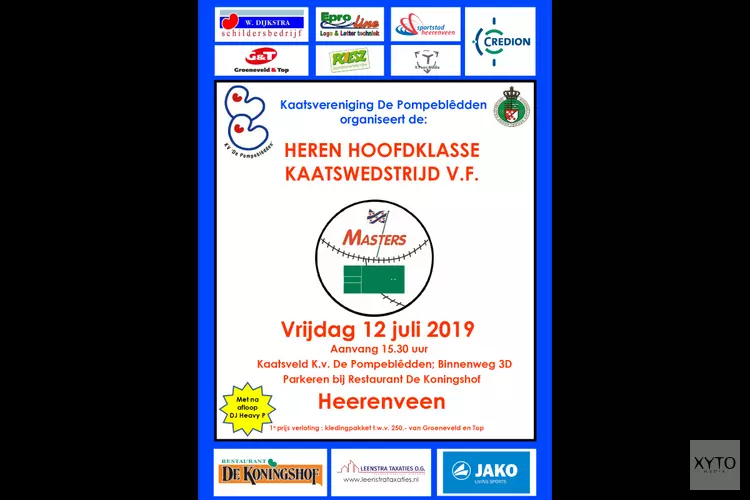 Heren hoofdklasse kaatsen