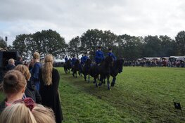 Drukte op het Flaeijelfeest in Nieuwehorne