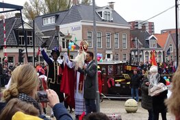 Sinterklaas gearriveerd in Heerenveen