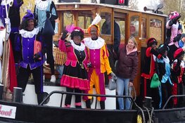 Sinterklaas intocht wijk De Greiden in Heerenveen trekt veel publiek