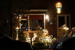 Heerenveen fraai verlicht en versierd tijdens kerstperiode