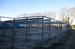 Bouw nieuwe fietsenstalling ziekenhuis &#39;de Tjongerschans&#39;  vordert gestaag