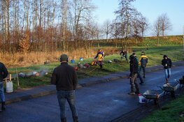 Luide knallen bij het carbidschieten in Haskerdijken