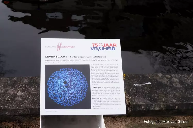 Onthulling holocaustmonument Levenslicht