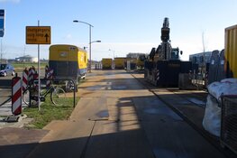 Werkzaamheden aan Saturnus IBF terrein Heerenveen