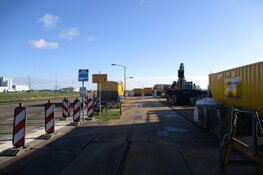 Werkzaamheden aan Saturnus IBF terrein Heerenveen