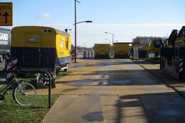 Werkzaamheden aan Saturnus IBF terrein Heerenveen