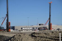 Bouw van nieuwe blikfabriek Ausnutria in Heerenveen