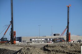 Bouw van nieuwe blikfabriek Ausnutria in Heerenveen